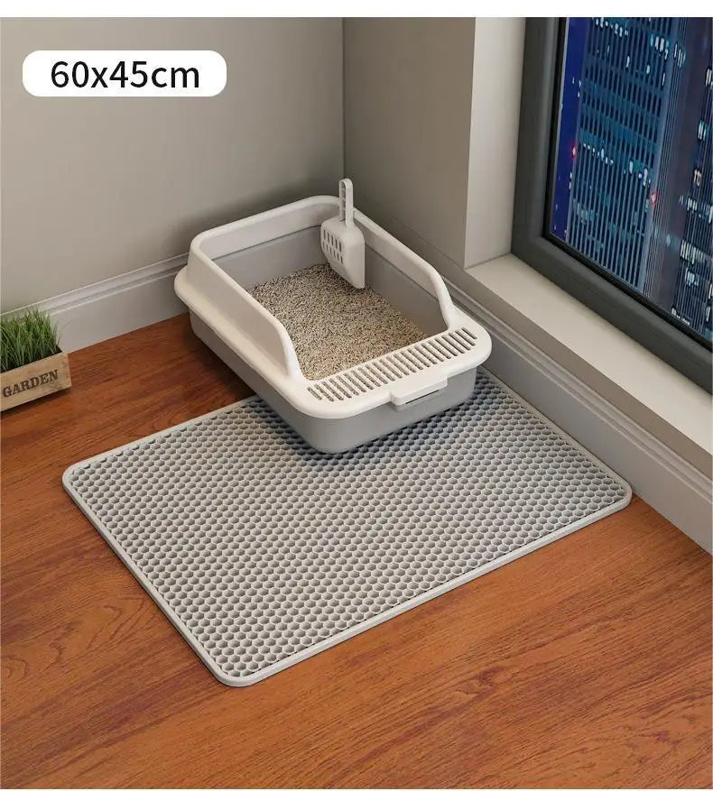 Large Waterproof Cat Litter Mat