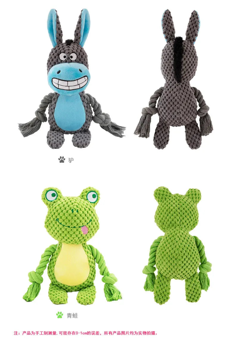 Plush Squeaky Chew Toy for Dogs