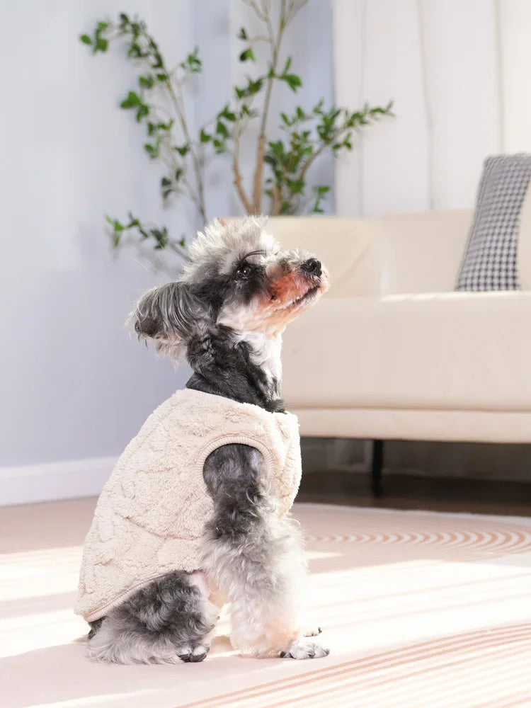 Fleece Dog & Cat Jacket – Cozy Winter Pet Coat