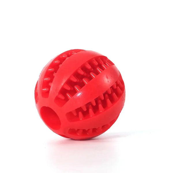 Natural Rubber Dog Chew Toy – Extra-Tough Treat Dispensing Ball (5cm)