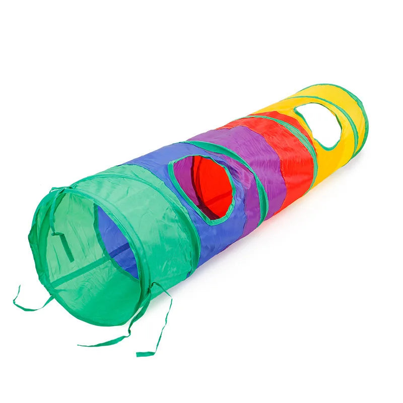 Cat Tunnel – Foldable Pet Play Tube with Breathable Design for Cats