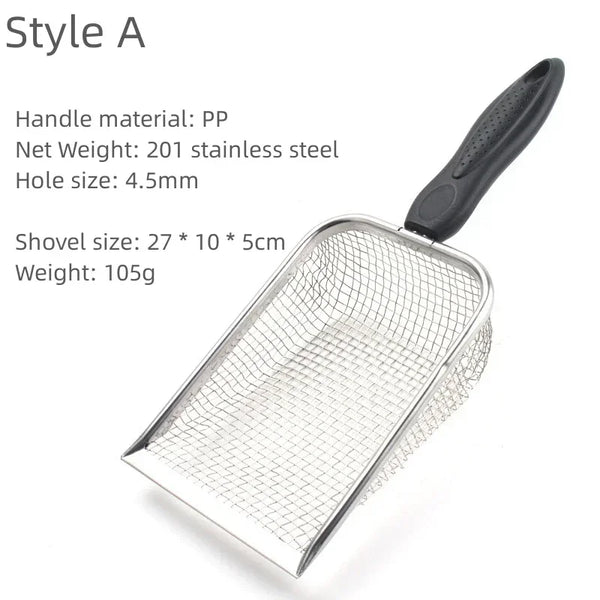 Stainless Steel Cat Litter Scoop