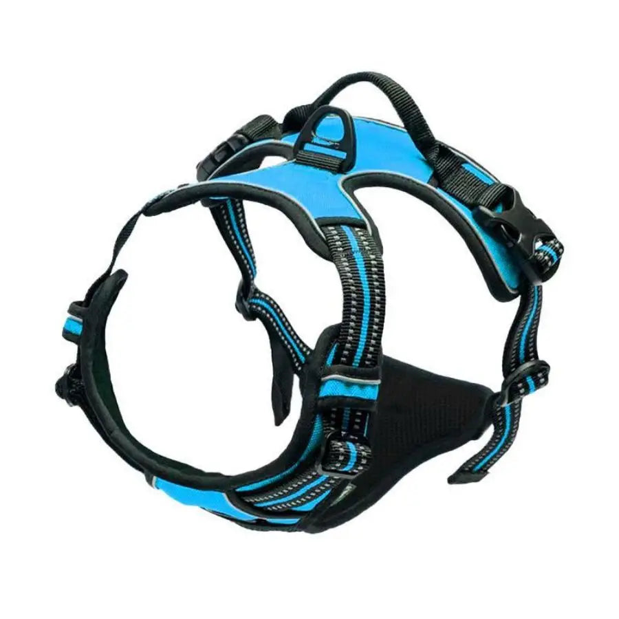 No-Pull Dog Harness – Front Clip, Heavy-Duty, Reflective with Easy Control Handle