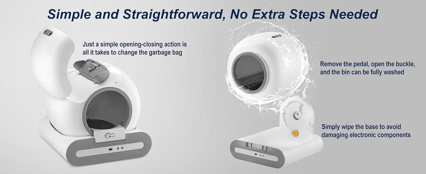 DOEL Smart Self-Cleaning Litter Box