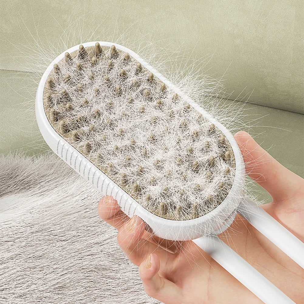 3-in-1 Pet Steam Brush