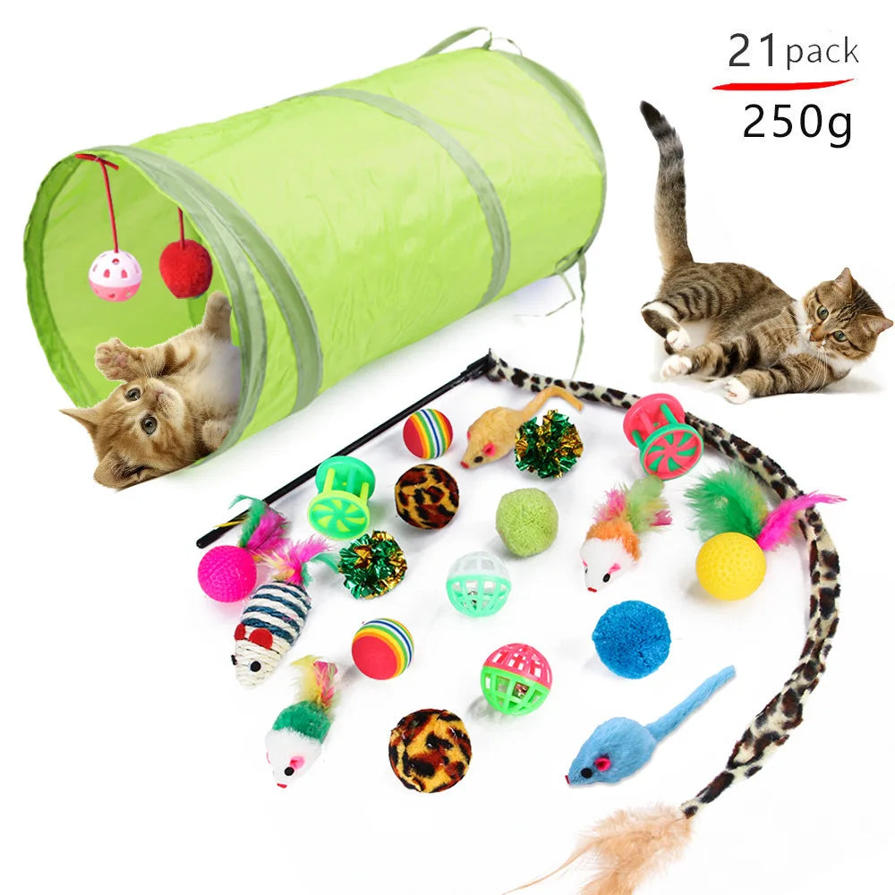 DualPet 20pcs Cat Toy Variety Set