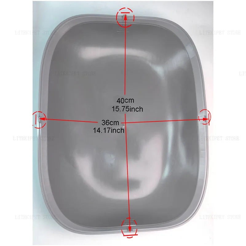 Cat Litter Box Waste Bin