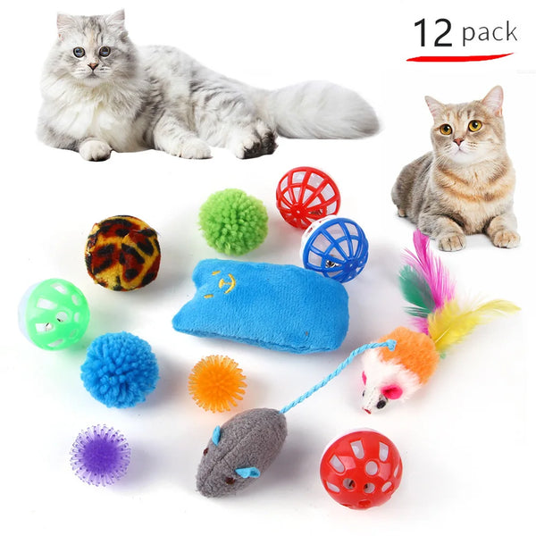 DualPet 20pcs Cat Toy Variety Set
