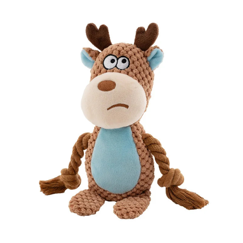 Plush Squeaky Chew Toy for Dogs