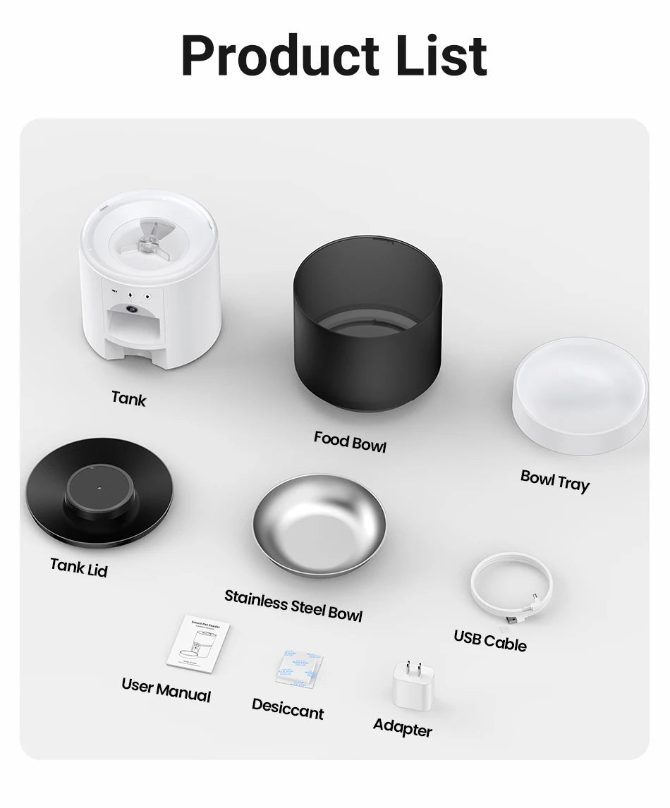ROJECO Smart Automatic Dog Feeder