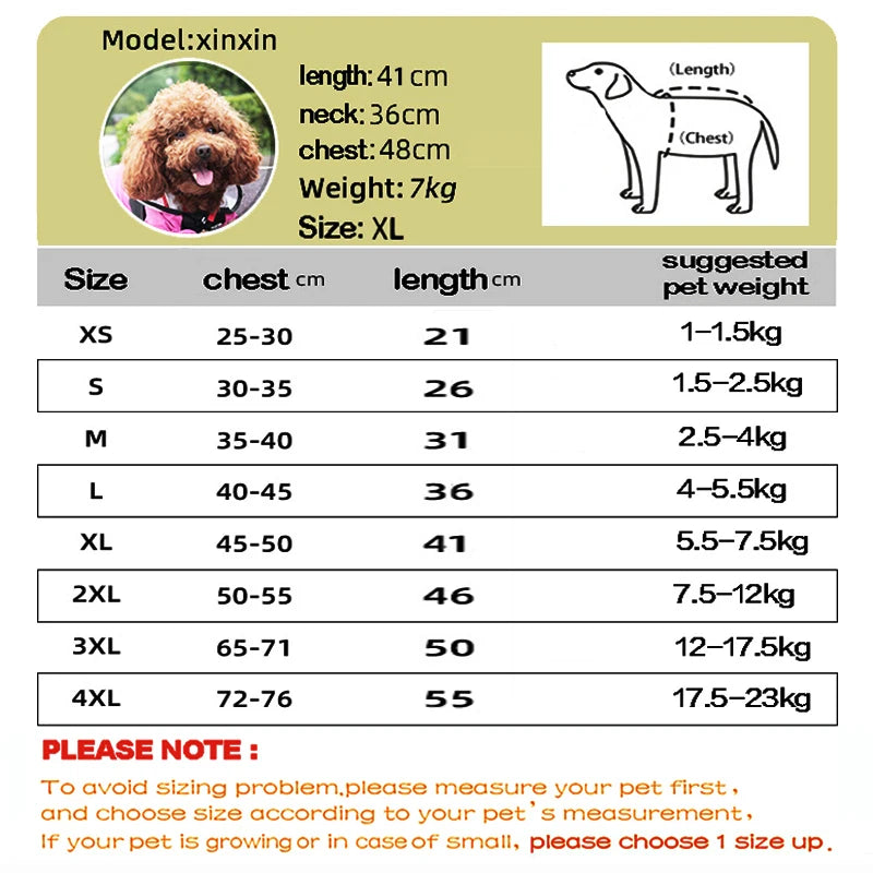 Dog Raincoat – The Dog Face Pet Clothes Jumpsuit