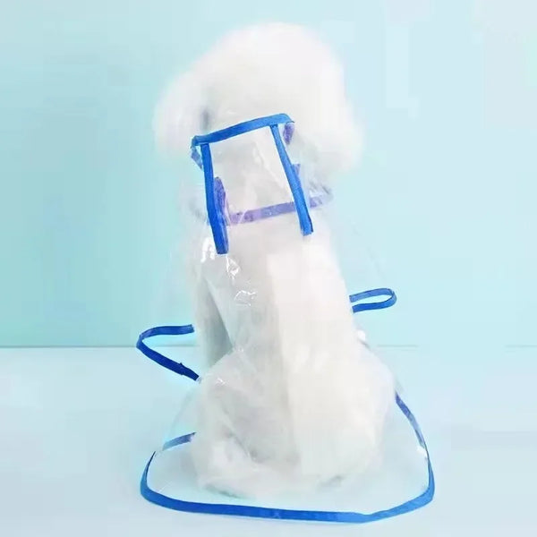Transparent Dog Raincoat