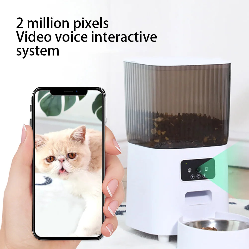 5L Smart Double Bowl Pet Feeder