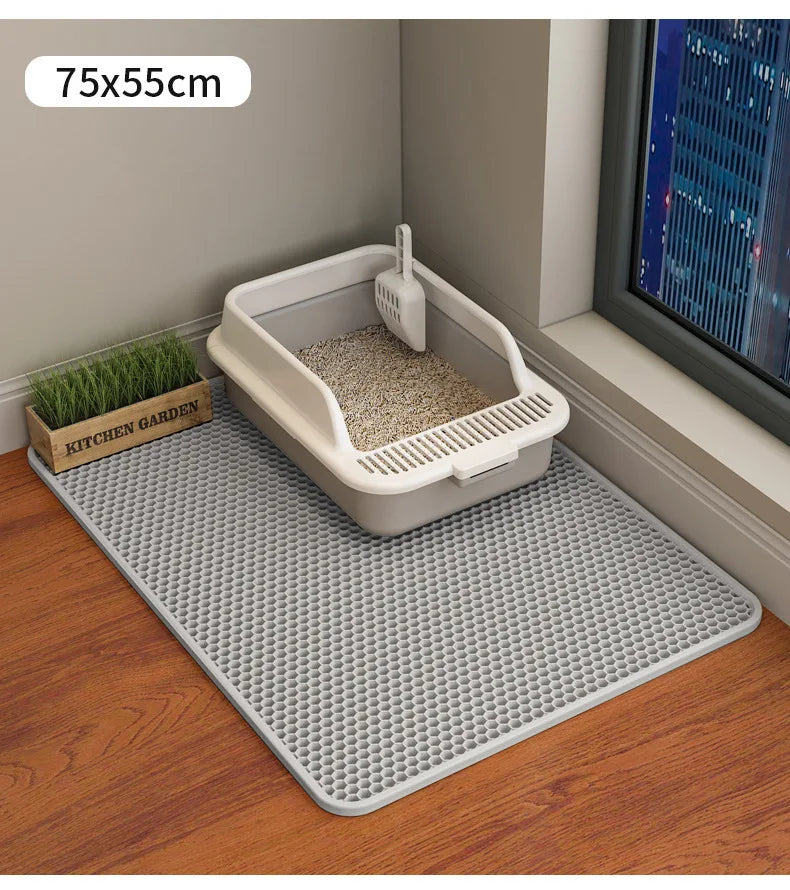 Large Waterproof Cat Litter Mat