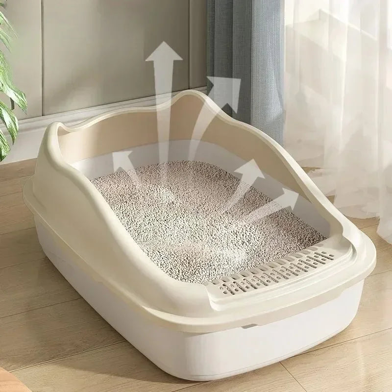 Small Cat Litter Box – Anti-Splash Pet Sandbox