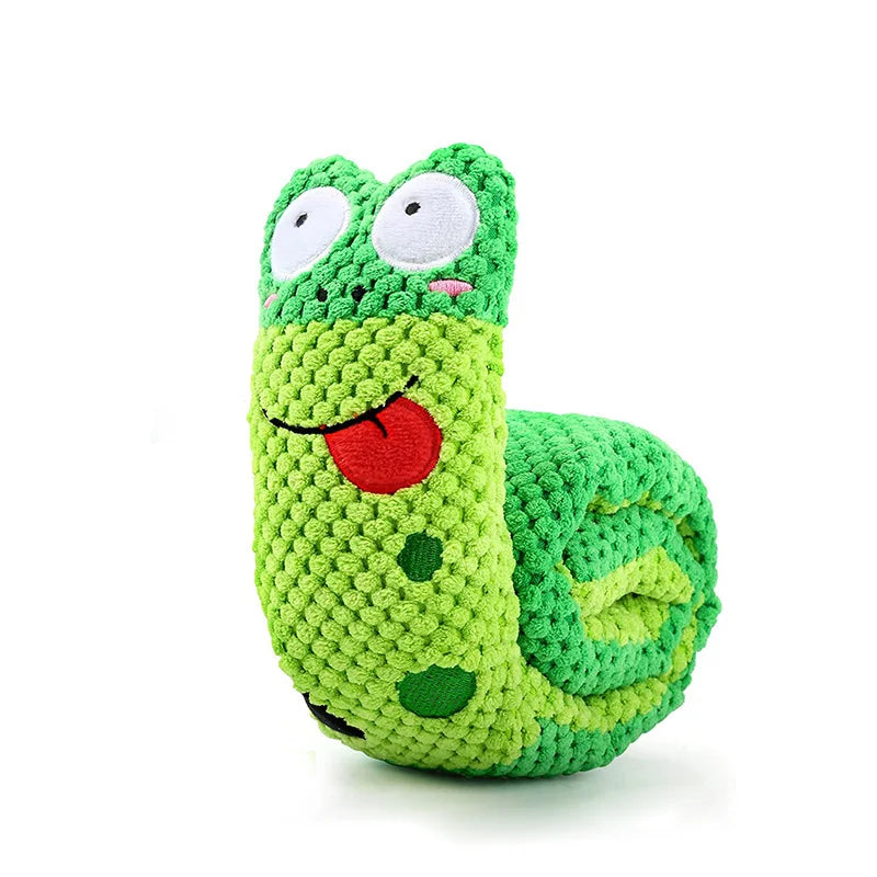 Dog Puzzle Feeder Plush Squeaky Toy