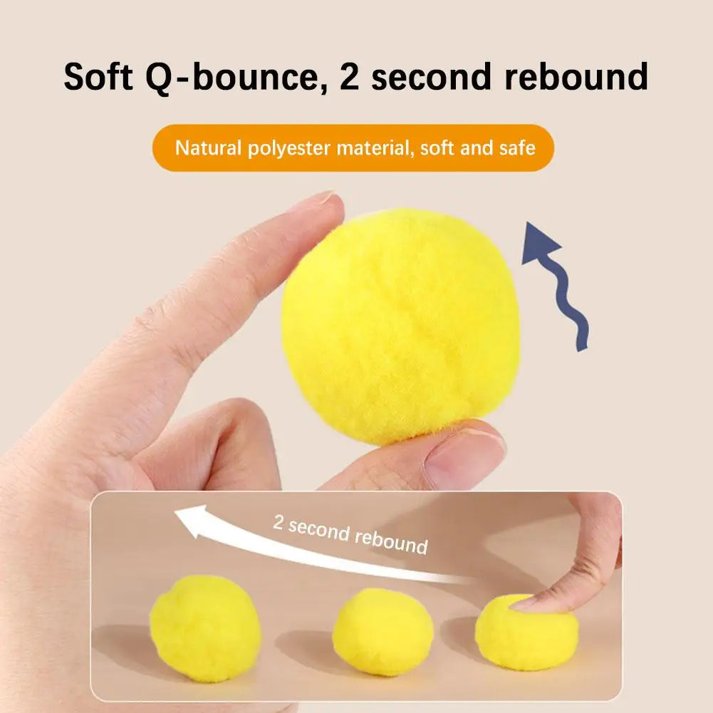 Interactive Cat Shooting Ball Toy