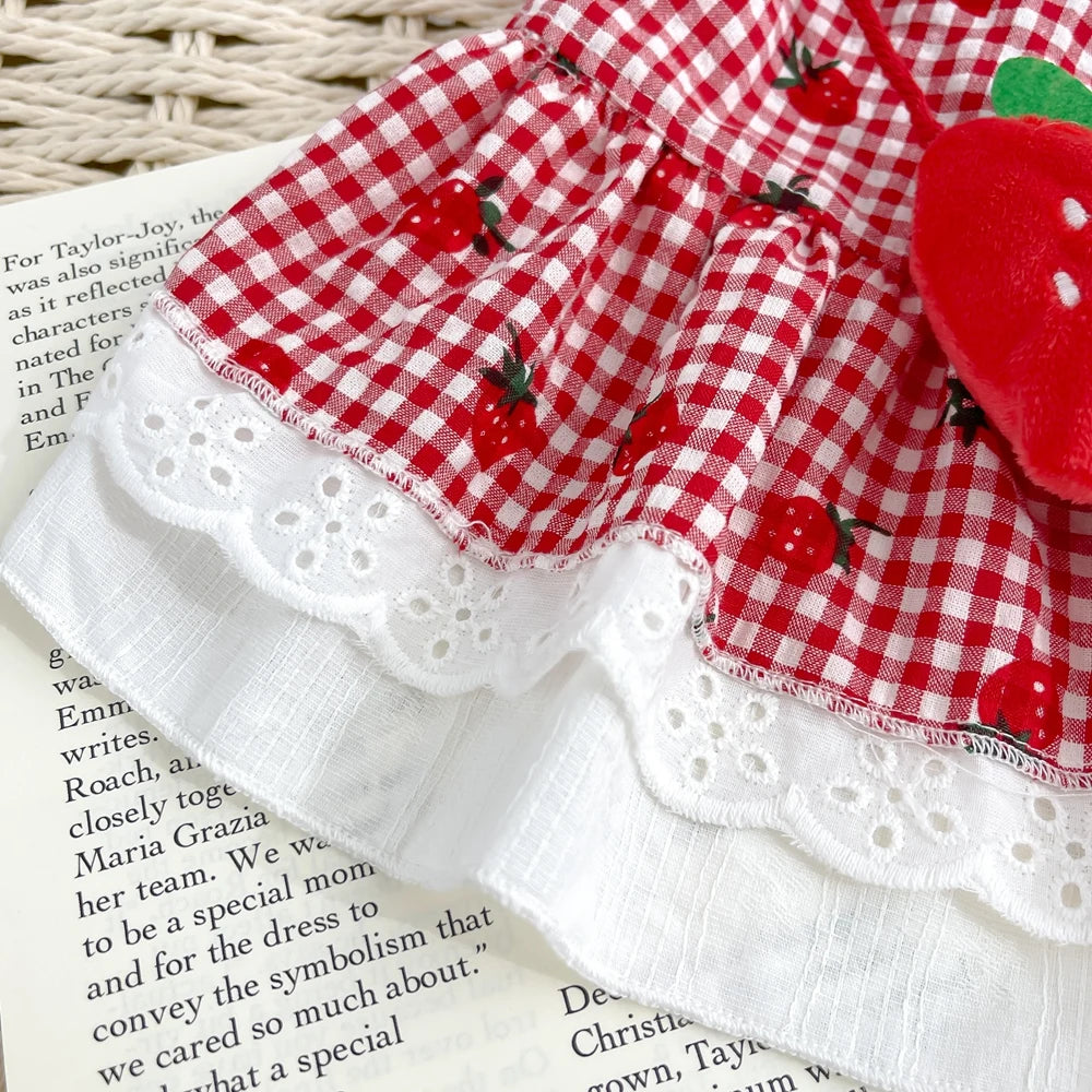 Strawberry Dog Dress