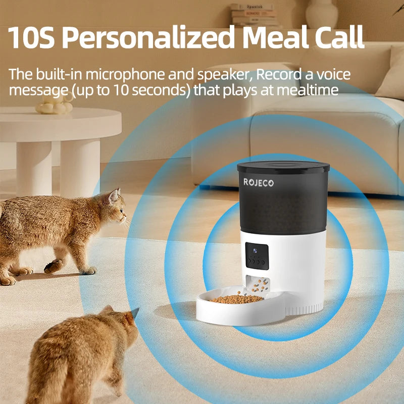 ROJECO Smart Automatic Pet Feeder