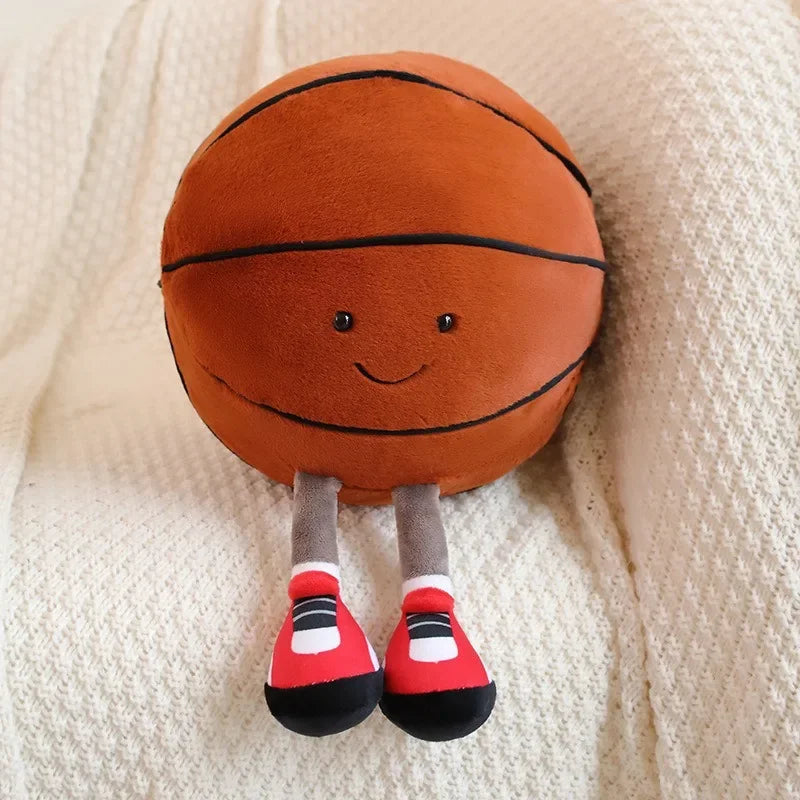 Football & Basketball Plush Toy for Pets