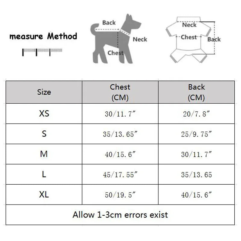 Cartoon Pet Hoodie Sweatshirt for Small Dogs & Cats