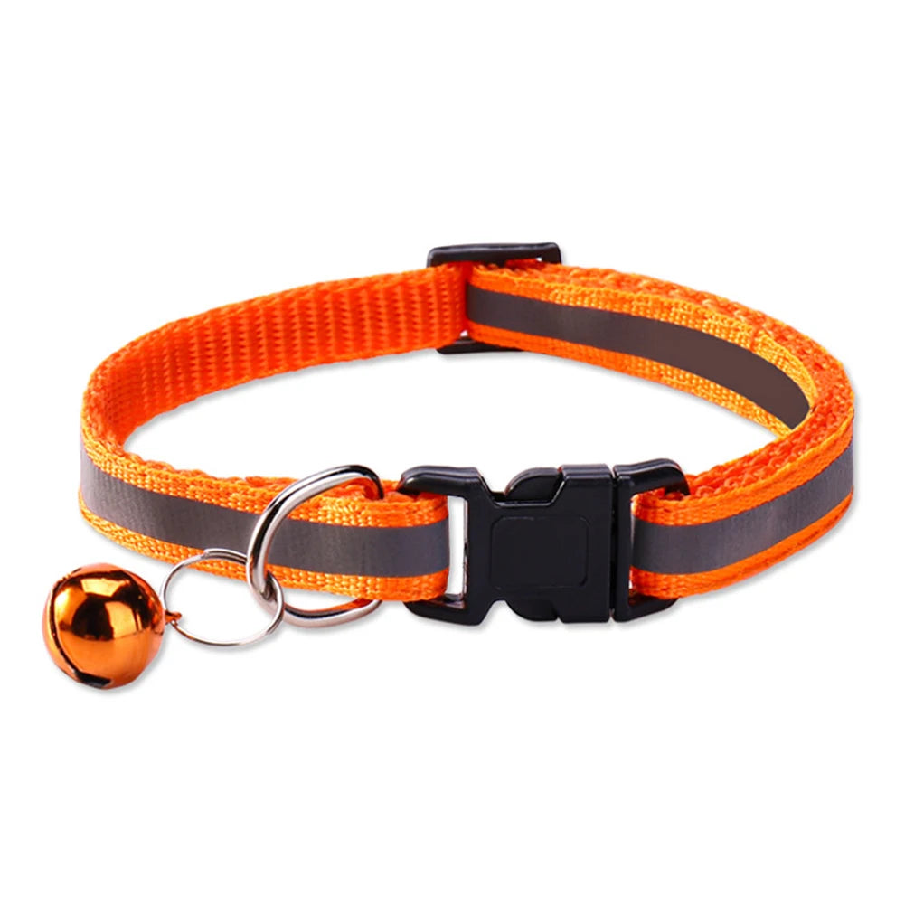 GPS Cat Collar with Reflective Design