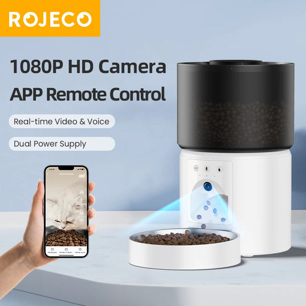 ROJECO Smart Automatic Dog Feeder