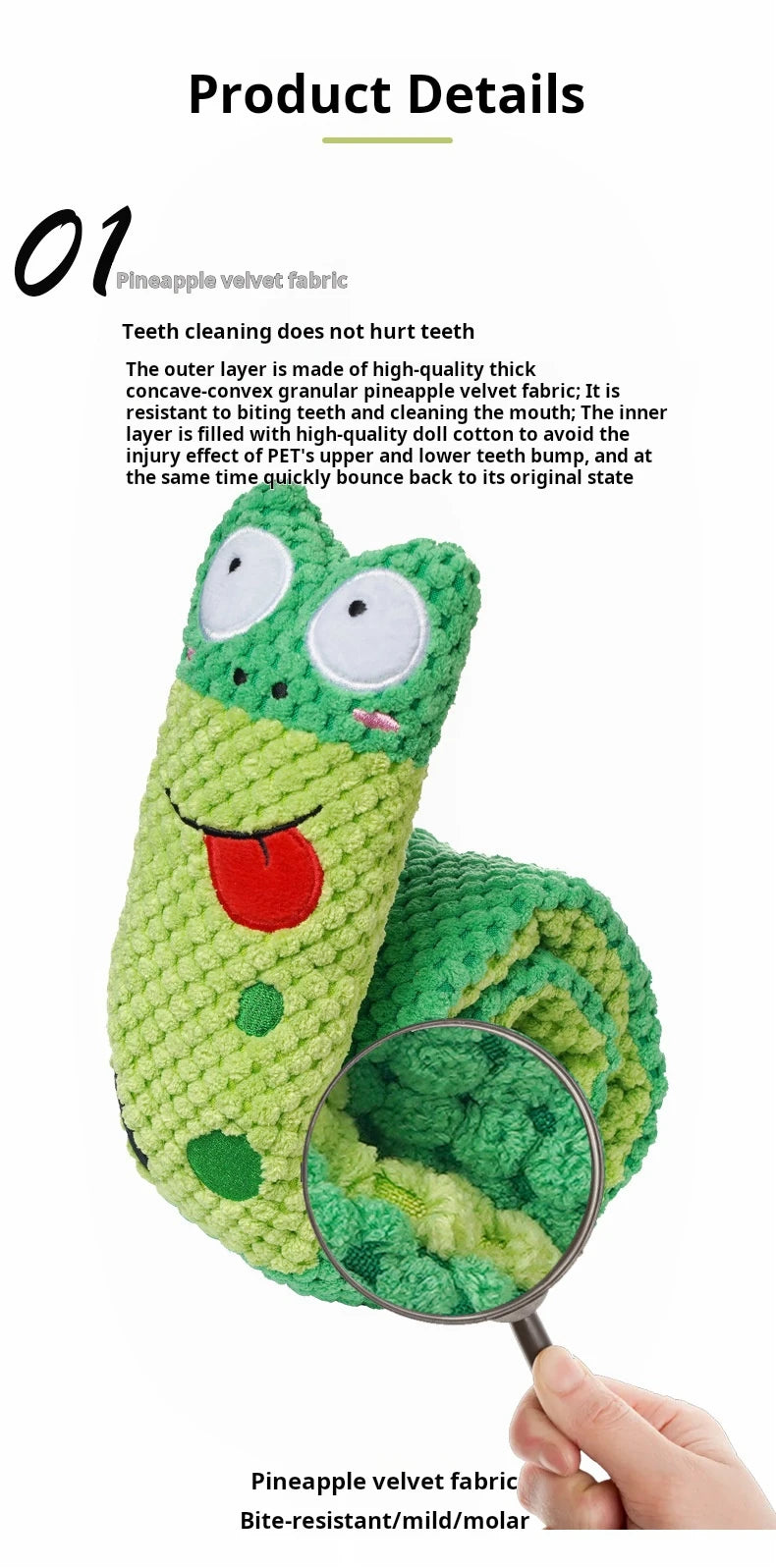 Dog Puzzle Feeder Plush Squeaky Toy