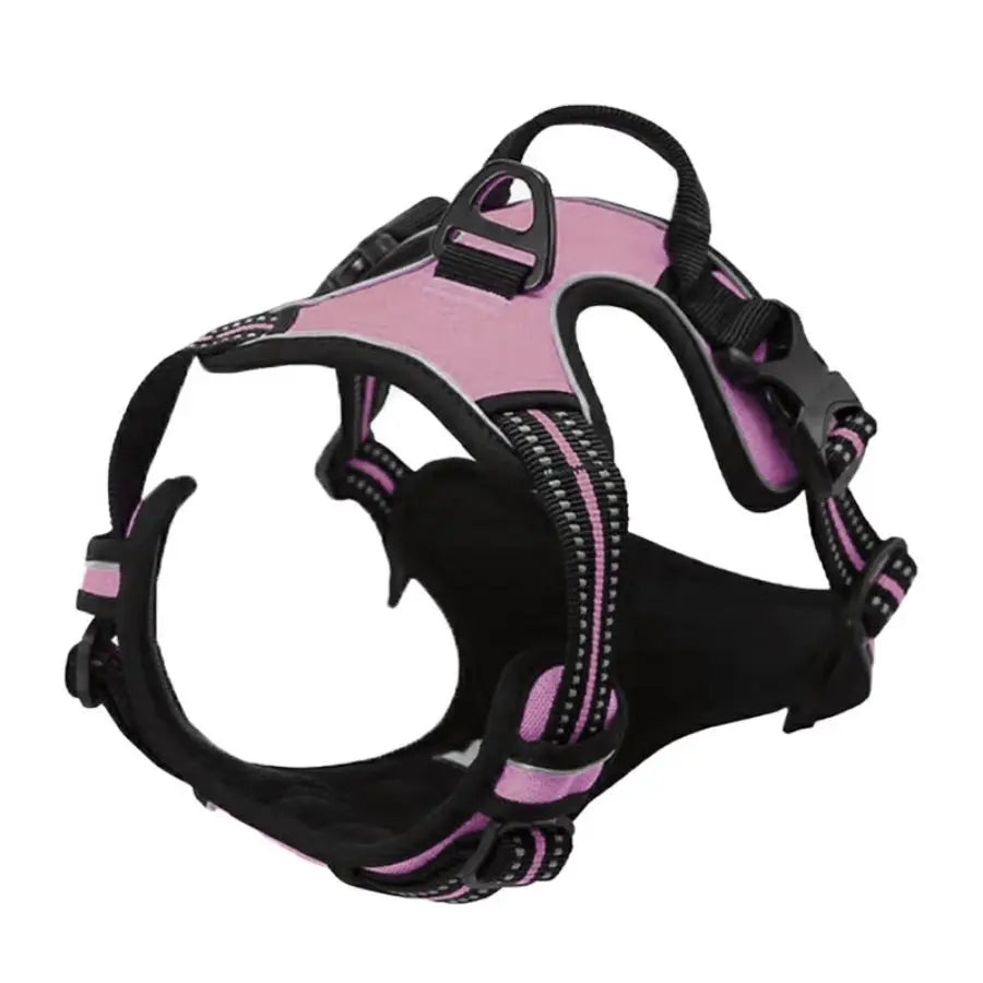 No-Pull Dog Harness – Front Clip, Heavy-Duty, Reflective with Easy Control Handle