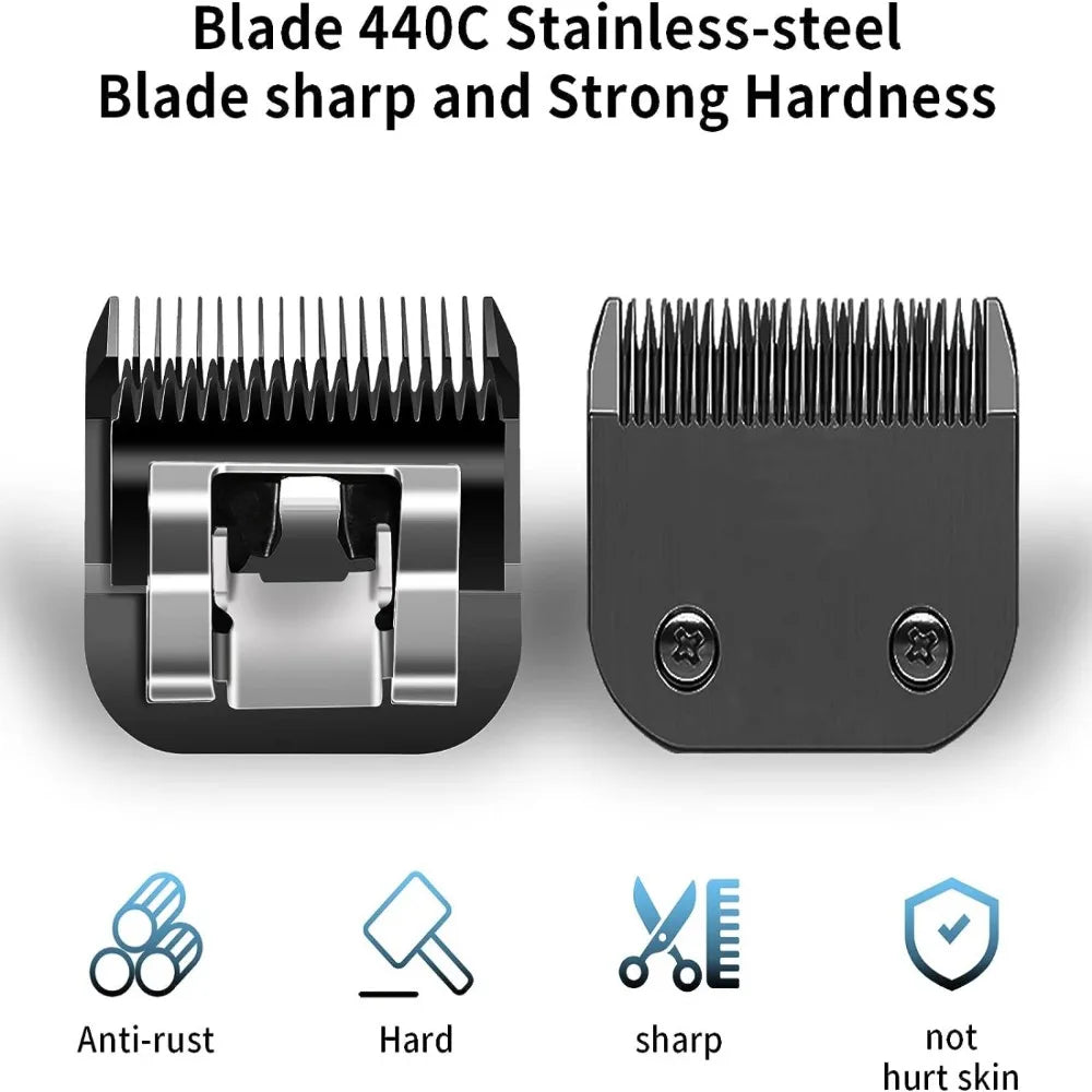 Pet Grooming Clipper Blades Set