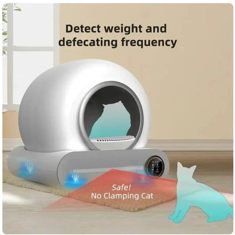 Cat Litter Box Waste Bin