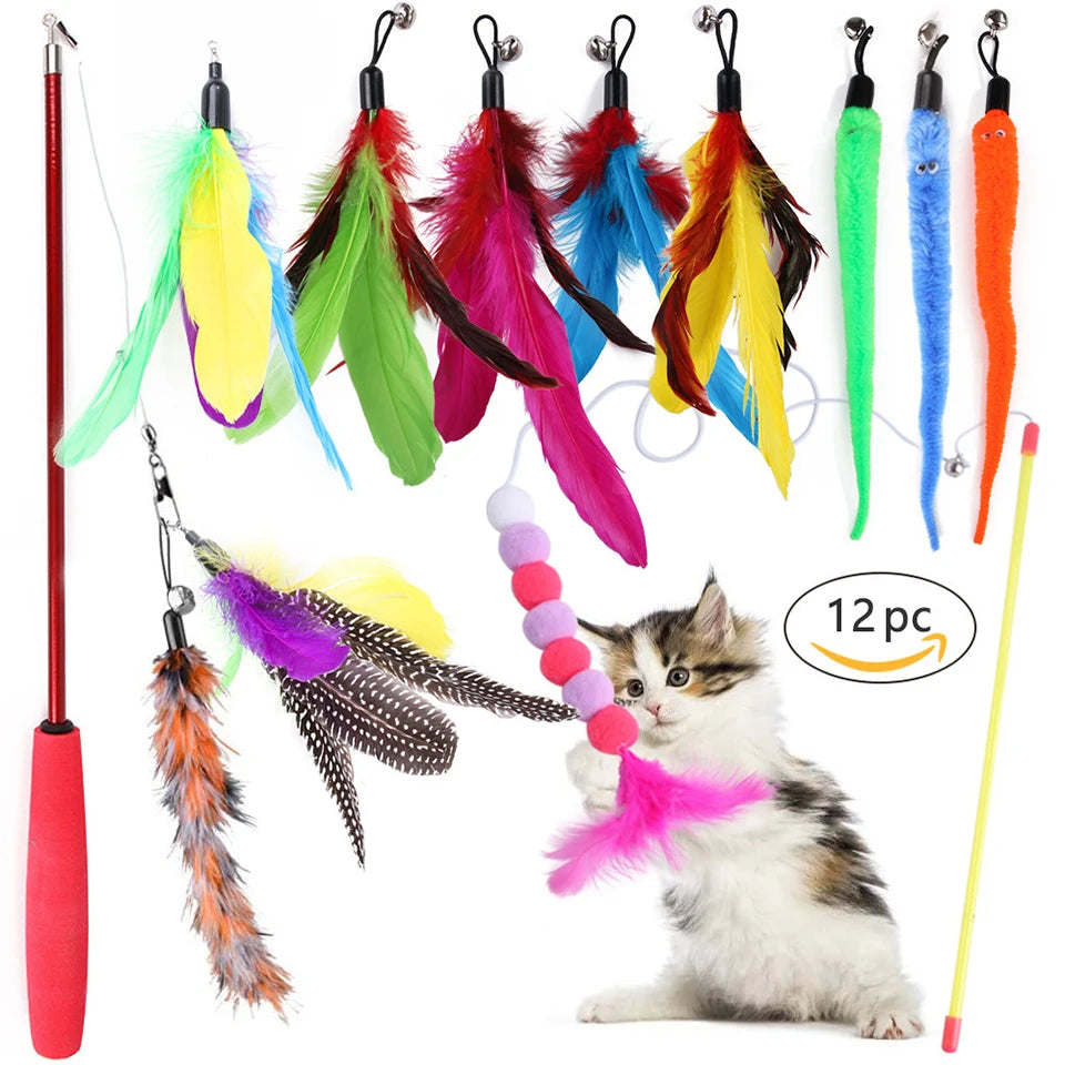 DualPet 20pcs Cat Toy Variety Set
