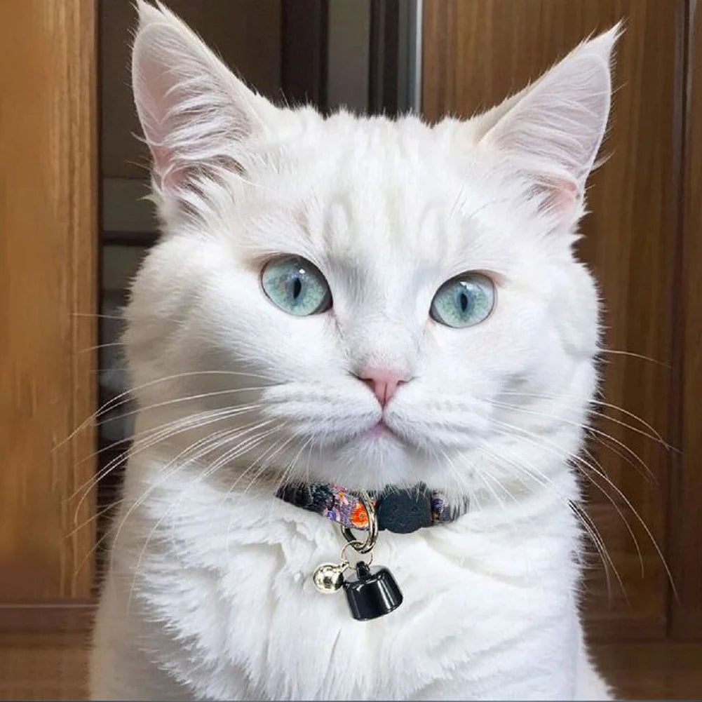 GPS Cat Collar with Reflective Design