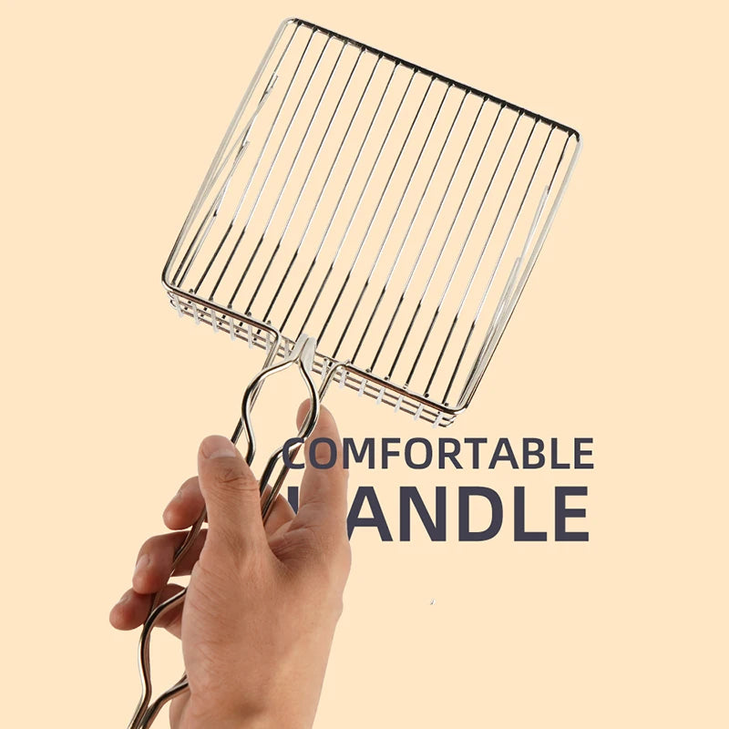Stainless Steel Cat Litter Shovel