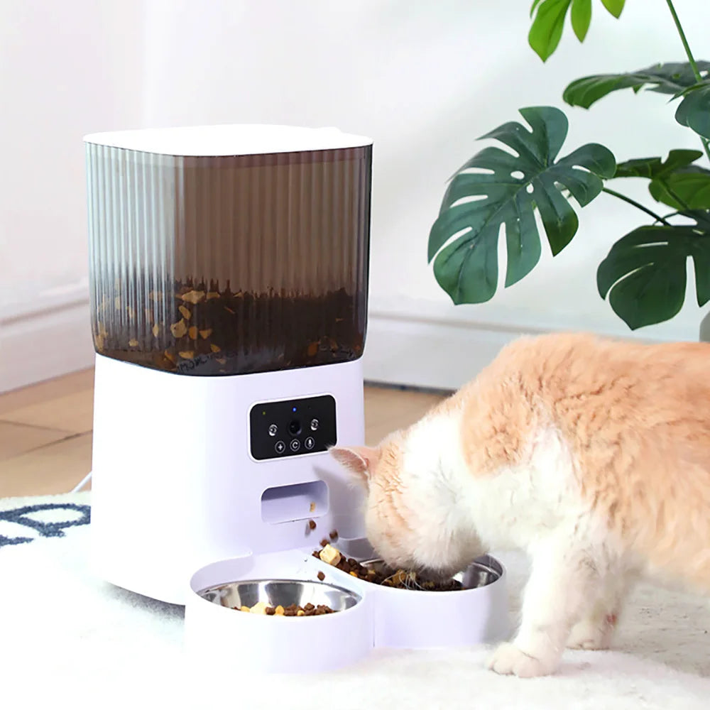 5L Smart Double Bowl Pet Feeder