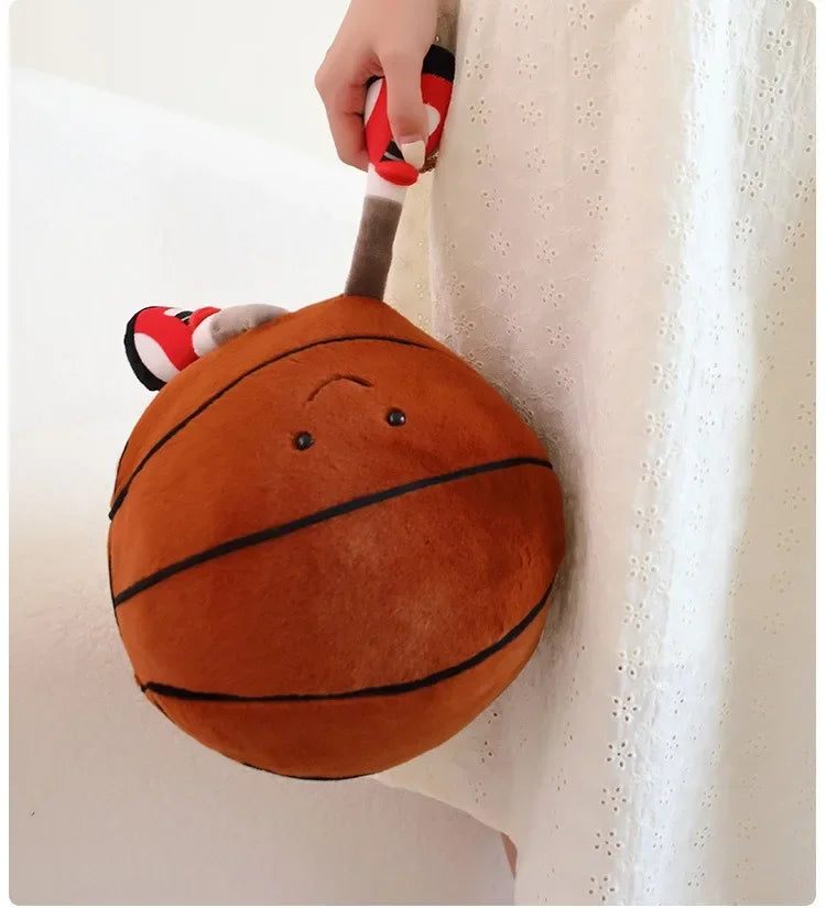 Football & Basketball Plush Toy for Pets