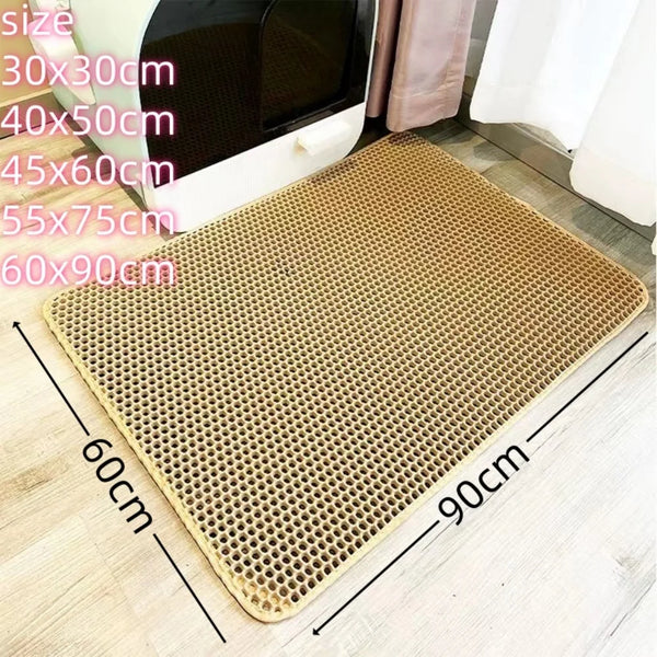 Large Waterproof Cat Litter Mat