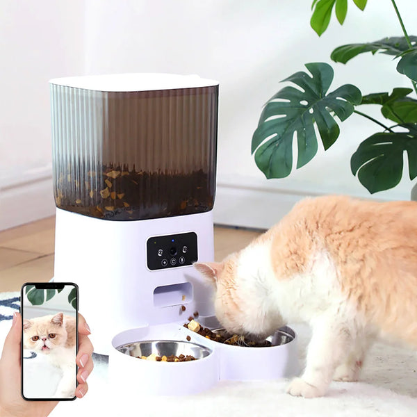 5L Smart Double Bowl Pet Feeder