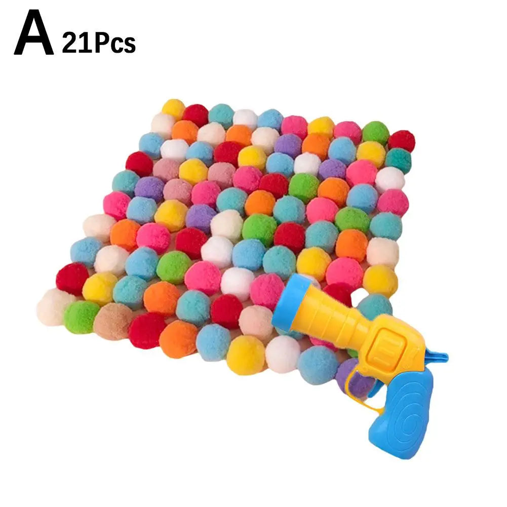 Interactive Cat Shooting Ball Toy