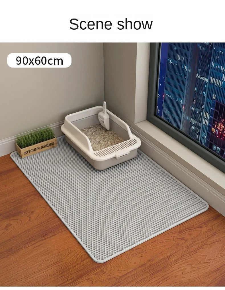 Large Waterproof Cat Litter Mat