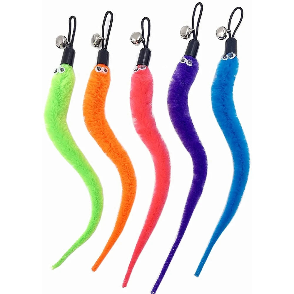 Cat Wand Toy Worm Refills