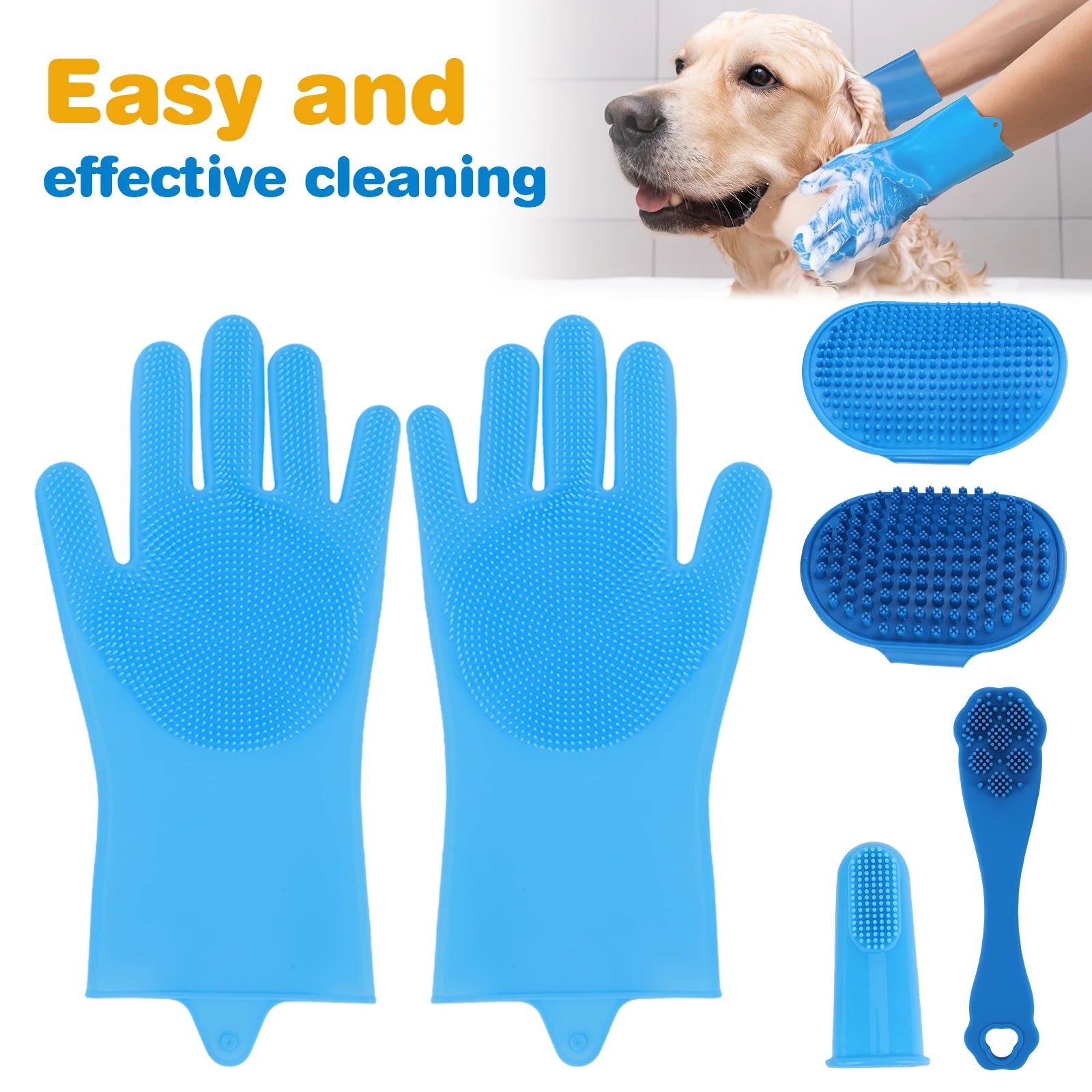6PCS Pet Grooming Kit