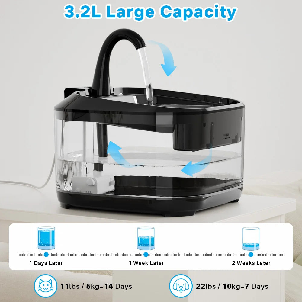 4.5L Smart Pet Water Fountain