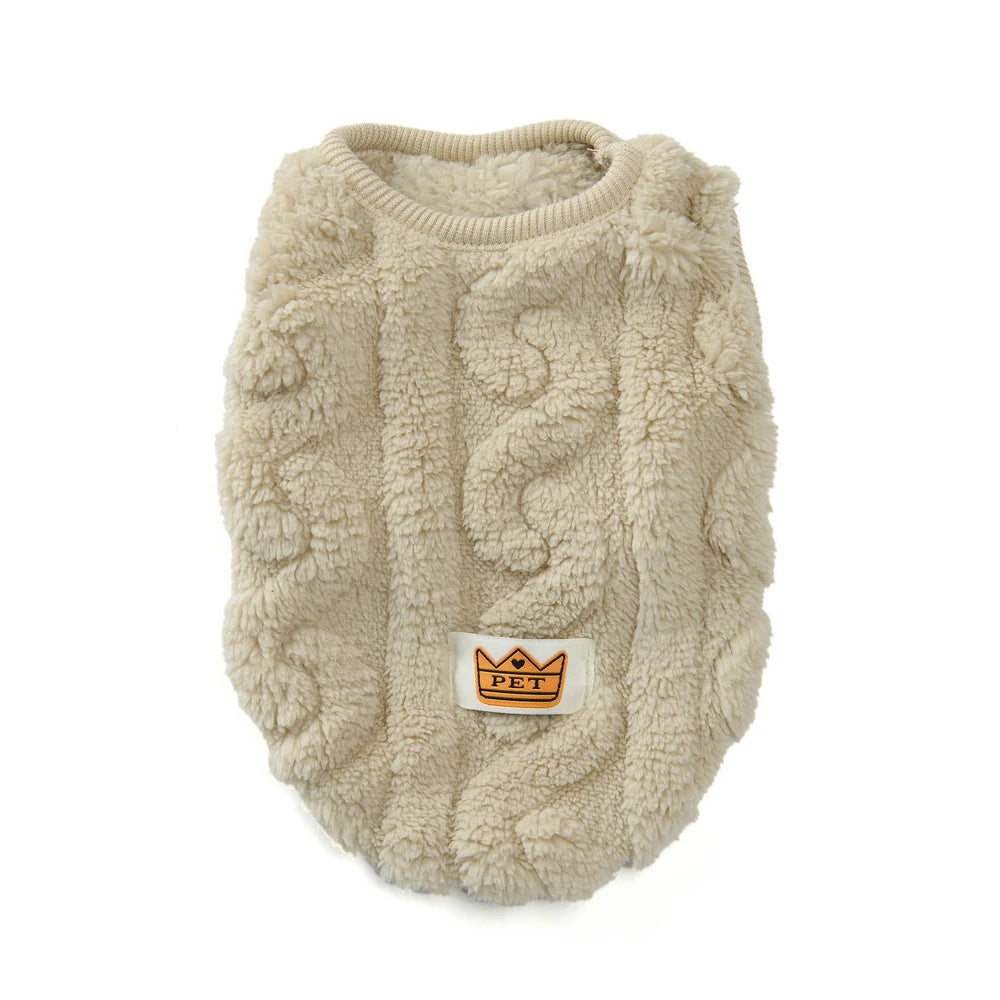 Fleece Dog & Cat Jacket – Cozy Winter Pet Coat