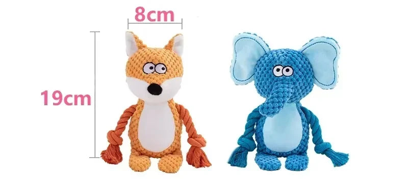 Plush Squeaky Chew Toy for Dogs