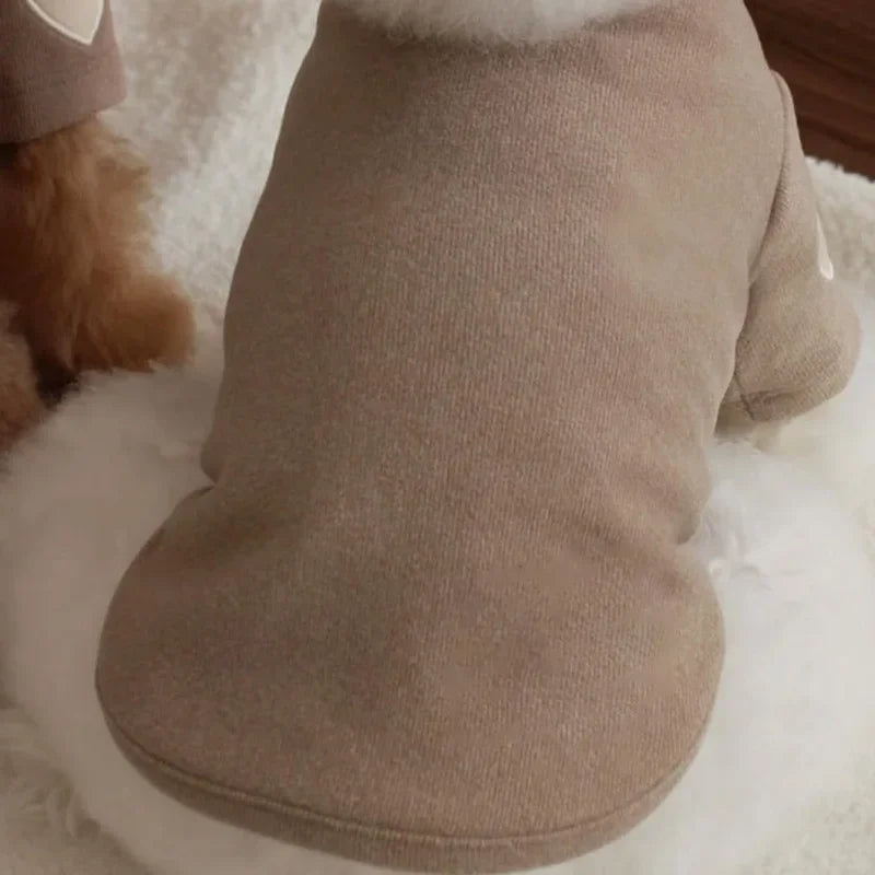 Love Bear Winter Hoodie for Pets