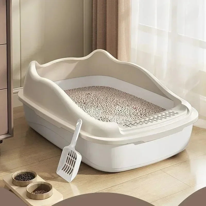 Small Cat Litter Box – Anti-Splash Pet Sandbox