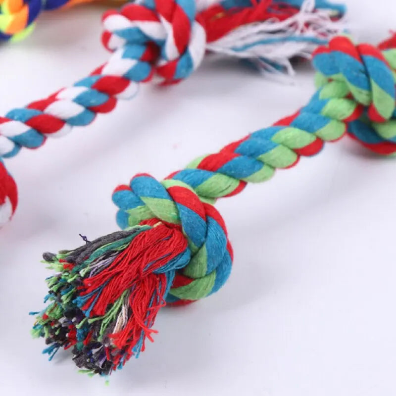 Cotton Rope Knot Chew Toy for Dogs