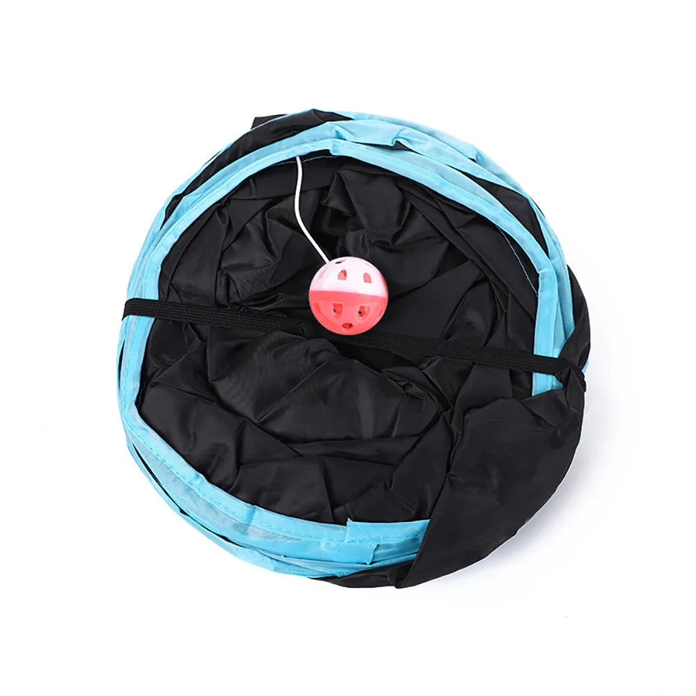 Cat Tunnel – Foldable Pet Play Tube with Breathable Design for Cats