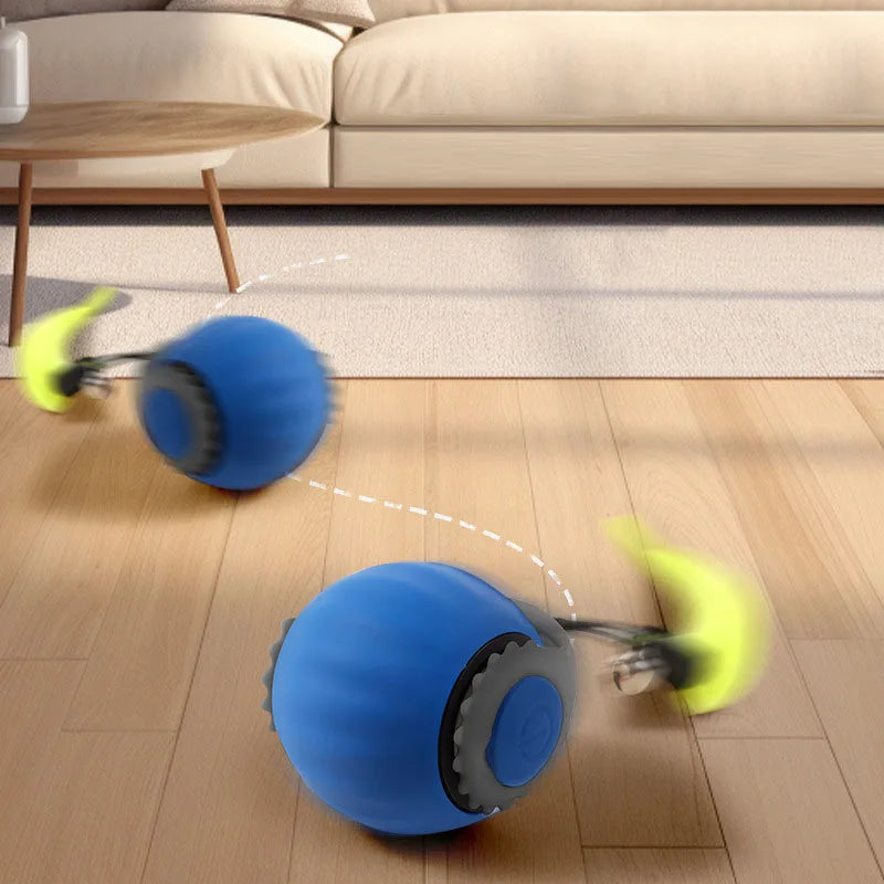 Smart Electric Cat Toy Ball – Self-Exciting, Bite-Resistant Interactive Play Ball.